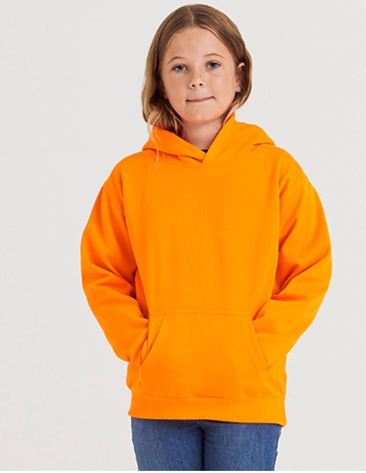 Hoodie Neon Orange Kids 12-13 Jahre (152)